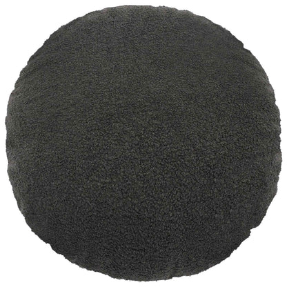 Federa 6 pcs HEERLEN Grigio Scuro Ø 40 cm Bouclé | homemem39