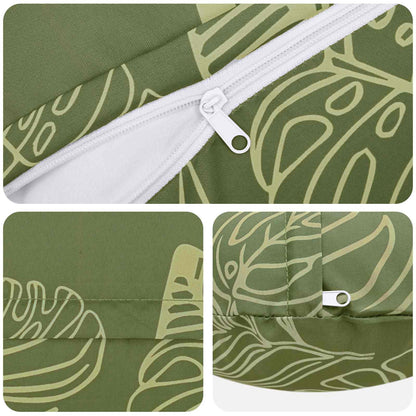 Federa 6 pcs HEERLEN Design a foglia Ø 40 cm Poliestere