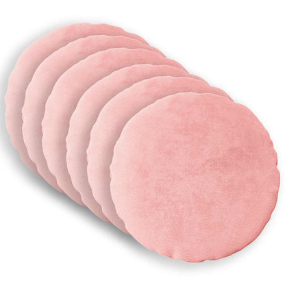 Federa 6 pz HEERLEN Rosa Diam. 40 cm Flanella | homemem39