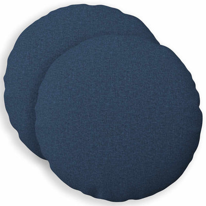 Federa 2 pz HEERLEN Blu Ø 50 cm Tessuto