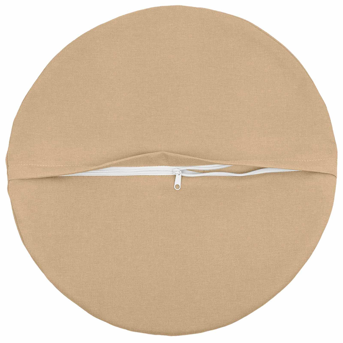 Federa 2 pz HEERLEN Crema Ø 50 cm Tessuto