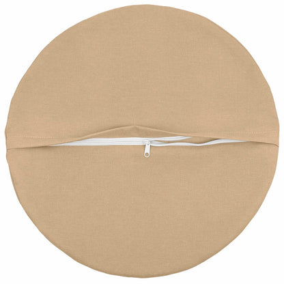 Federa 2 pz HEERLEN Crema Ø 50 cm Tessuto
