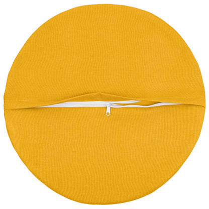 Federa 2 pz HEERLEN Giallo Chiaro Ø 50 cm Tessuto