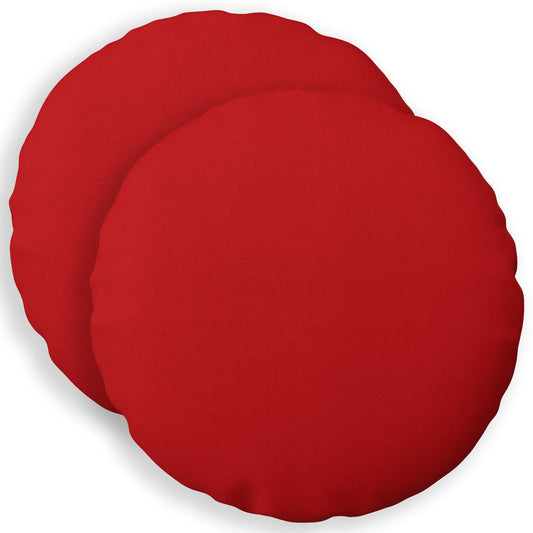 Federa 2 pz HEERLEN Rosso Ø 50 cm Tessuto