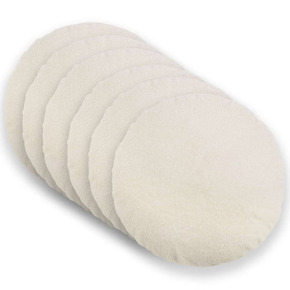 Federa 6 pcs HEERLEN Crema Ø 50 cm Bouclé | homemem39