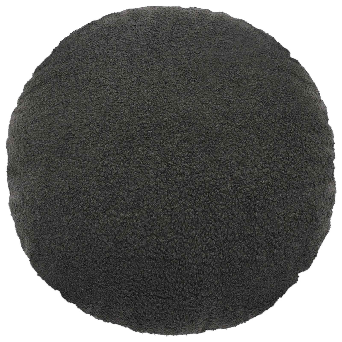 Federa 6 pcs HEERLEN Grigio Scuro Ø 50 cm Bouclé | homemem39