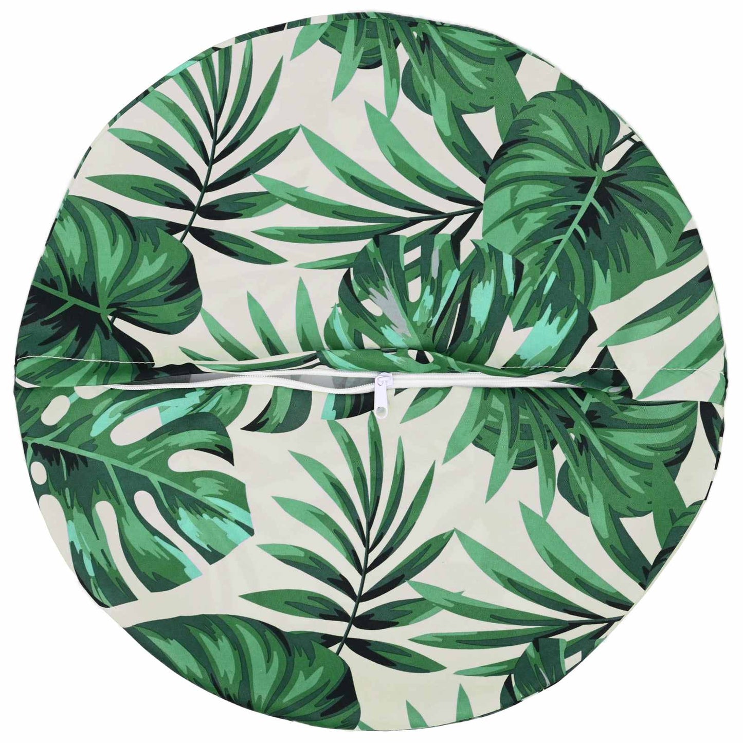Federa 2 pcs HEERLEN Motivo a Foglie Ø 50 cm Poliestere