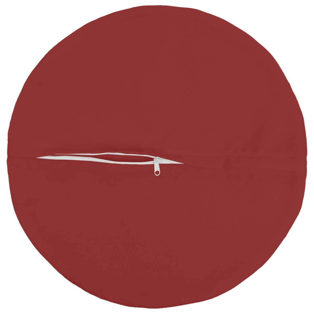 Federa 2 pcs HEERLEN Rosso Vino Ø 50 cm Poliestere