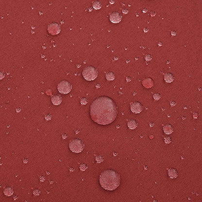 Federa 2 pcs HEERLEN Rosso Vino Ø 50 cm Poliestere