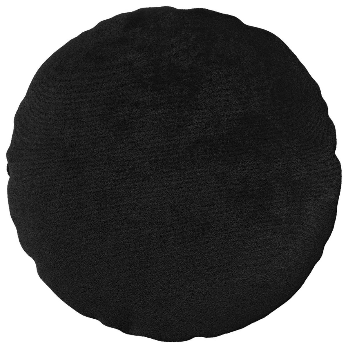 Federa 6 pz HEERLEN Nero Diam. 50 cm Flanella | homemem39