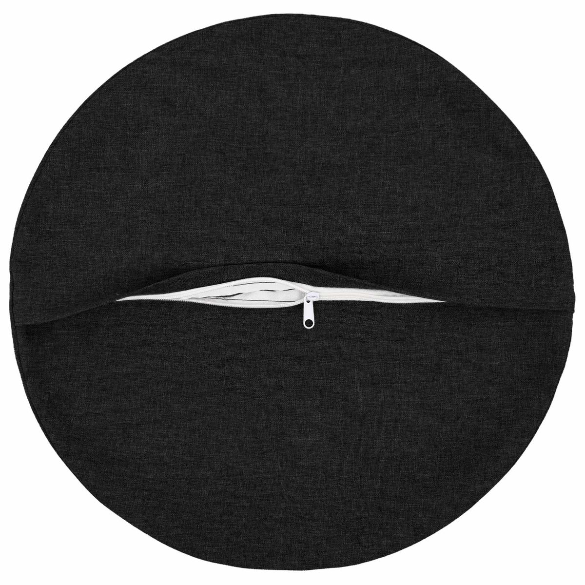 Federa 2 pz HEERLEN Nero Ø 60 cm Tessuto