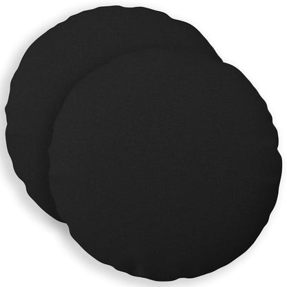Federa 2 pz HEERLEN Nero Ø 60 cm Tessuto