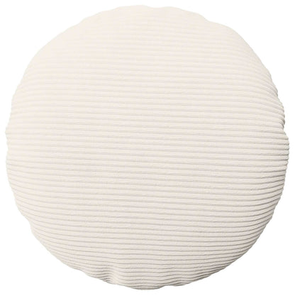 Federa 6 pcs HEERLEN Crema Ø 60 cm corduroy | homemem39