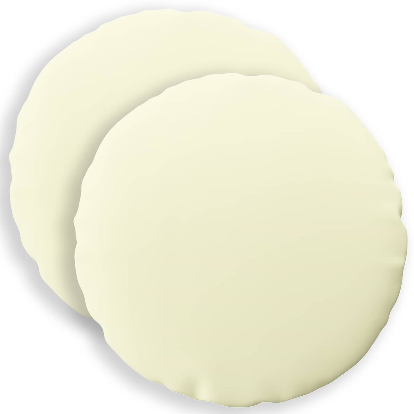 Federa 2 pcs HEERLEN Crema Ø 60 cm Poliestere