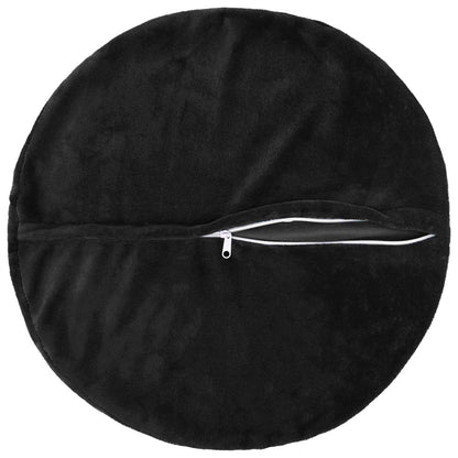 Federa 2 pcs HEERLEN Nero Ø 60 cm Flanella
