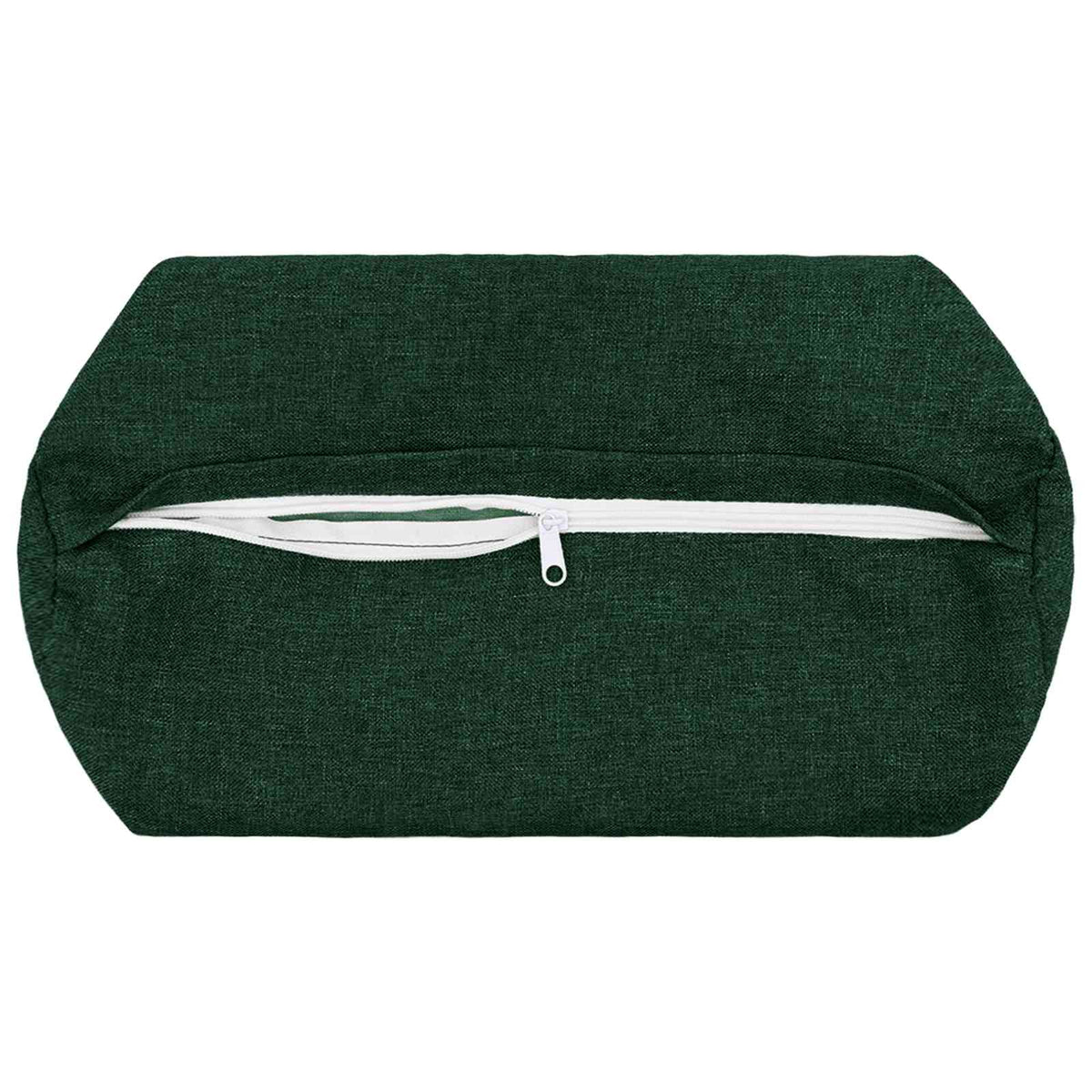 Federa 6 pz HEERLEN Verde Scuro Ø 15 x 40 cm Tessuto
