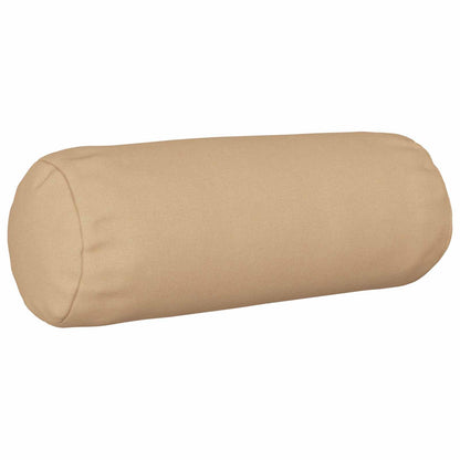 Federa 2 pz HEERLEN Crema Ø 15 x 40 cm Tessuto