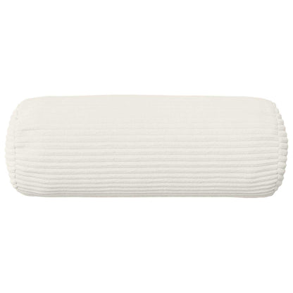 Federa 2 pcs HEERLEN Crema Ø 15 x 40 cm corduroy | homemem39