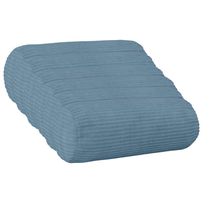 Federa 6 pcs HEERLEN Blu Ø 15 x 40 cm corduroy | homemem39