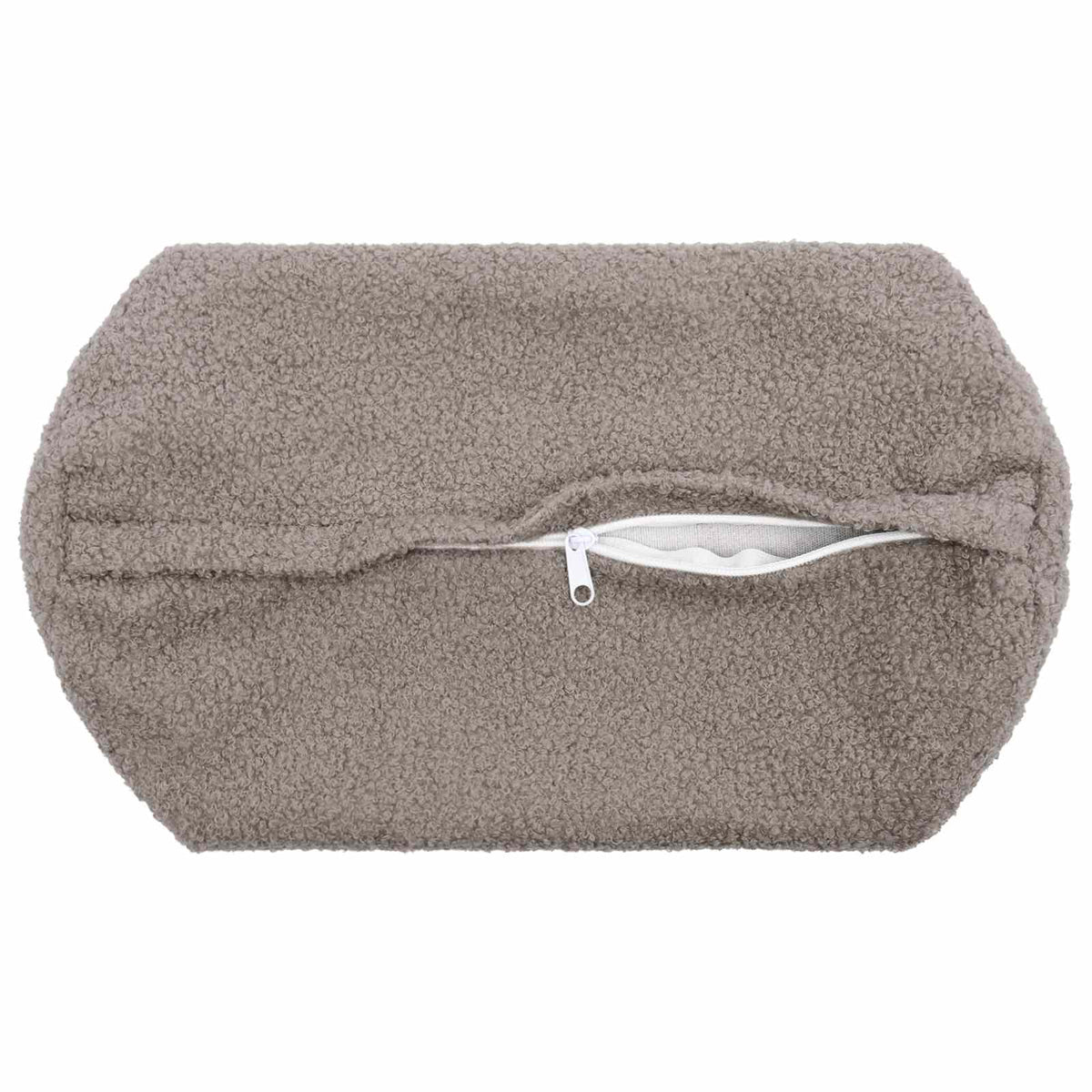 Federa 6 pcs HEERLEN Grigio Chiaro Ø 15 x 40 cm Bouclé | homemem39
