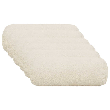Federa 6 pcs HEERLEN Crema Ø 15 x 40 cm Bouclé | homemem39
