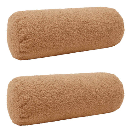 Federa 2 pcs HEERLEN Beige Ø 15 x 40 cm Bouclé | homemem39