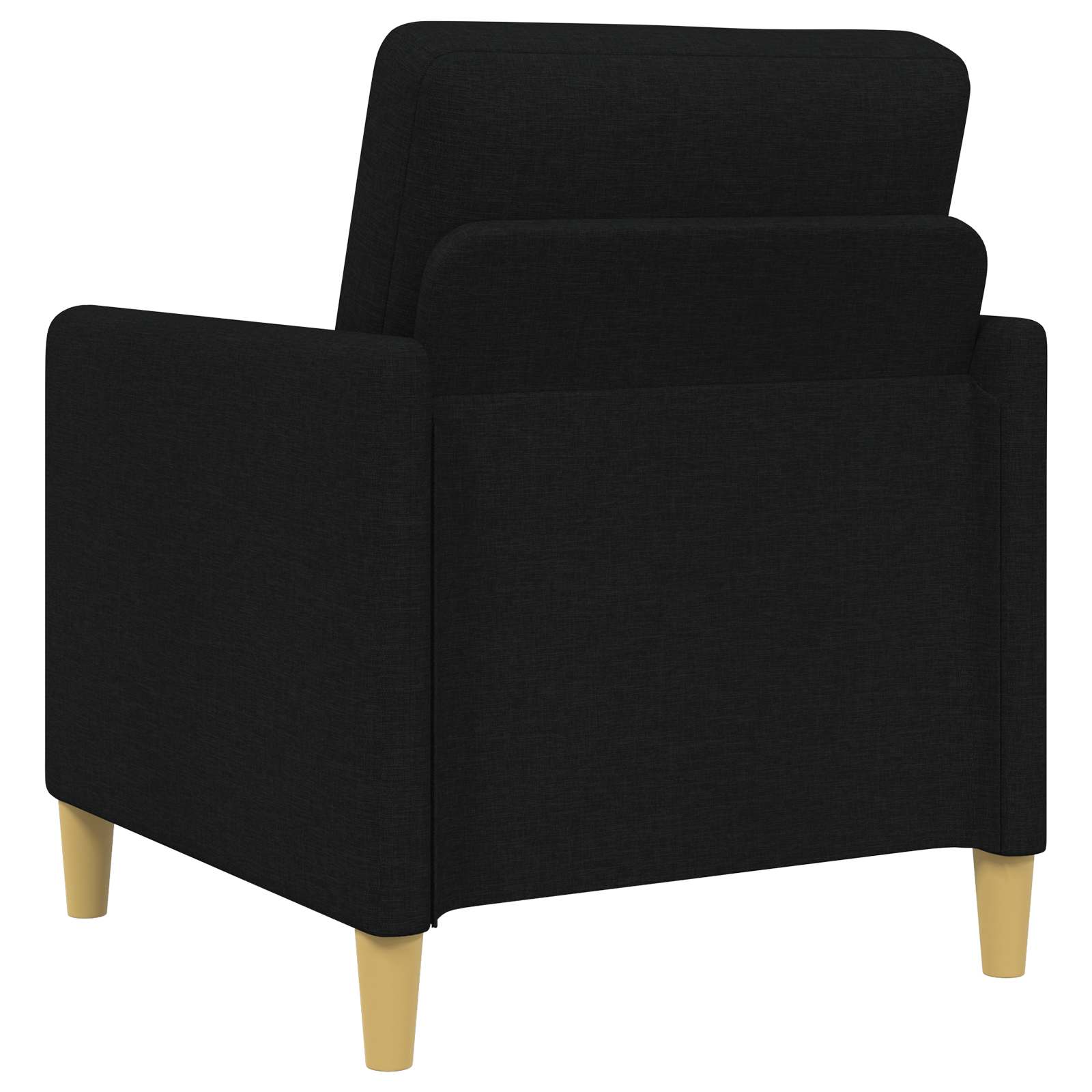 Set di Divani con Storage 2 pcs Nero Poliestere | homemem39