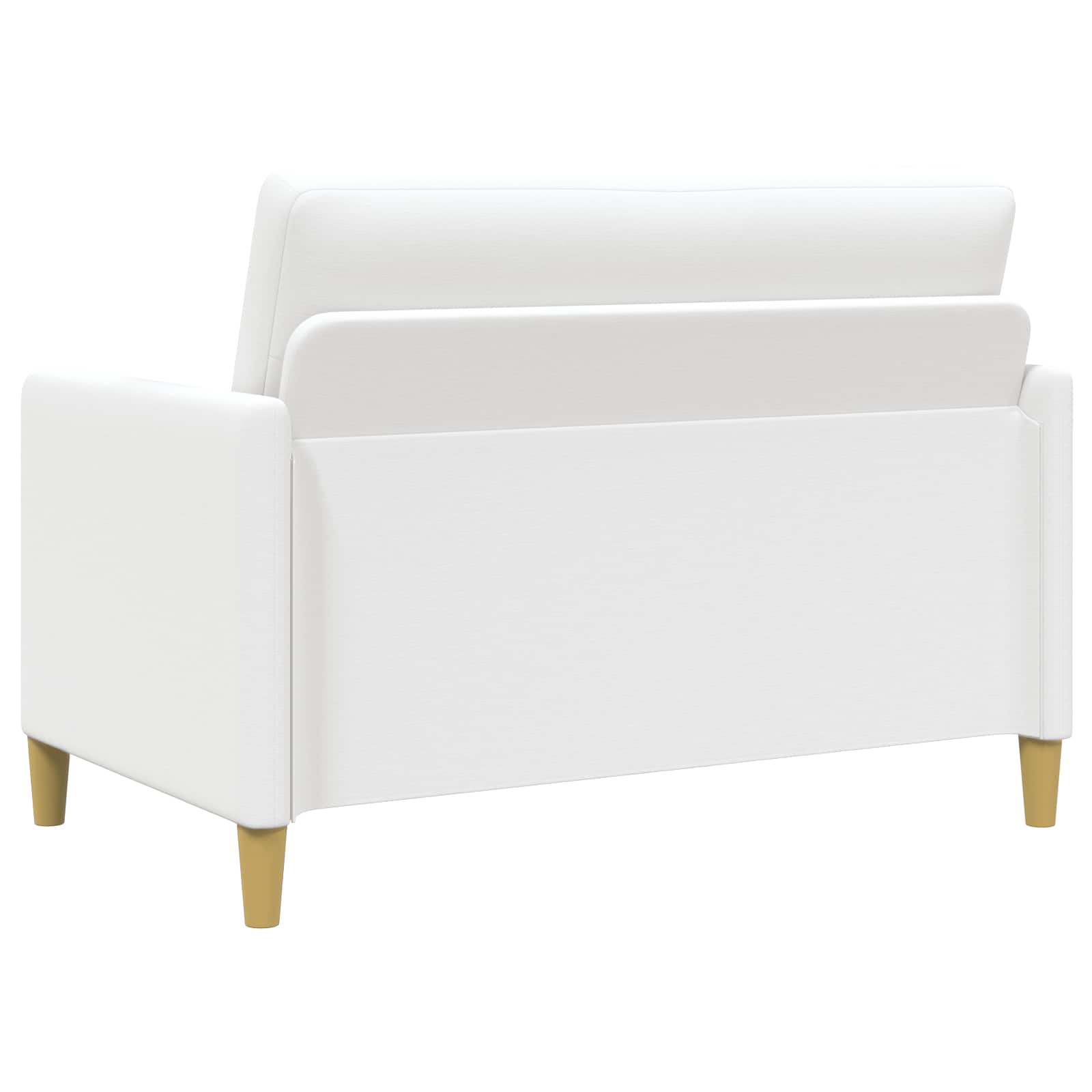 Set di Divani con Storage 2 pcs Bianco Poliestere | homemem39