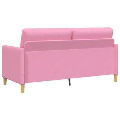 Set di Divani con Storage 2 pz Rosa Poliestere