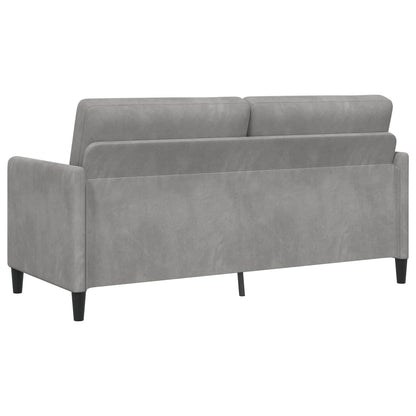 Set di Divani con Storage 2 pz Grigio Chiaro Poliestere | homemem39