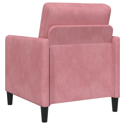 Set di Divani con Storage 2 pz Rosa Poliestere | homemem39