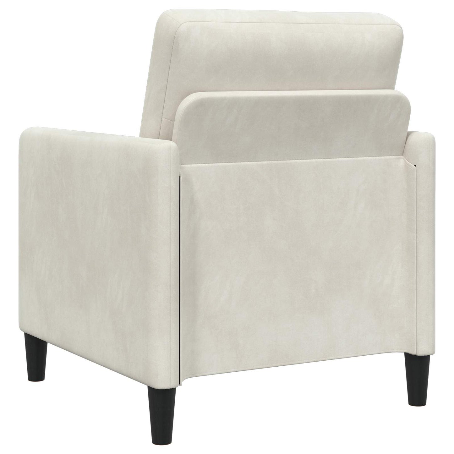 Set di Divani con Storage 2 pz Crema Poliestere | homemem39