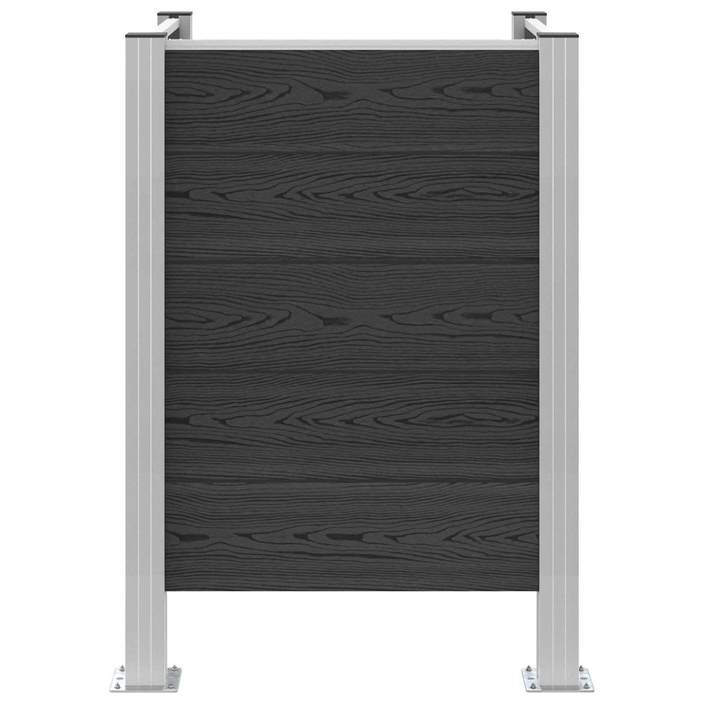 Recinzione Contenitore per Rifiuti Grigio 85 x 85 x 115 cm | homemem39