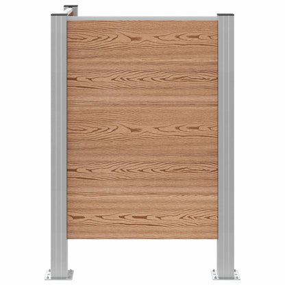Recinzione Contenitore per Rifiuti Marrone 85 x 85 x 115 cm | homemem39