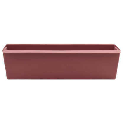 Fioriere per Euro pallet 12 pcs Marrone 36,5 x 14 x 9,5 cm | homemem39