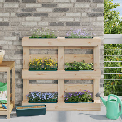 Fioriere per Euro pallet 24 pcs Verde 36 x 13,5 x 9,5 cm | homemem39