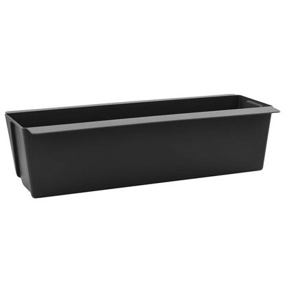 Fioriere per Euro pallet 24 pcs Nero 36 x 13,5 x 9,5 cm | homemem39