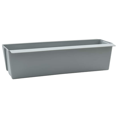 Fioriere per Euro pallet 24 pcs Grigio chiaro | homemem39