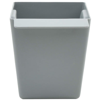 Fioriere per Euro pallet 12 pcs Grigio Chiaro 14 x 9 x 9,5 cm | homemem39
