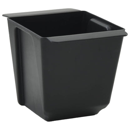 Fioriere per Euro pallet 24 pcs Nero 13,5 x 9 x 9,5 cm | homemem39