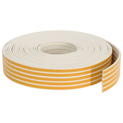 Nastro adesivo per finestre Bianco 9 x 4 mm 50 m Schiuma EPDM | homemem39