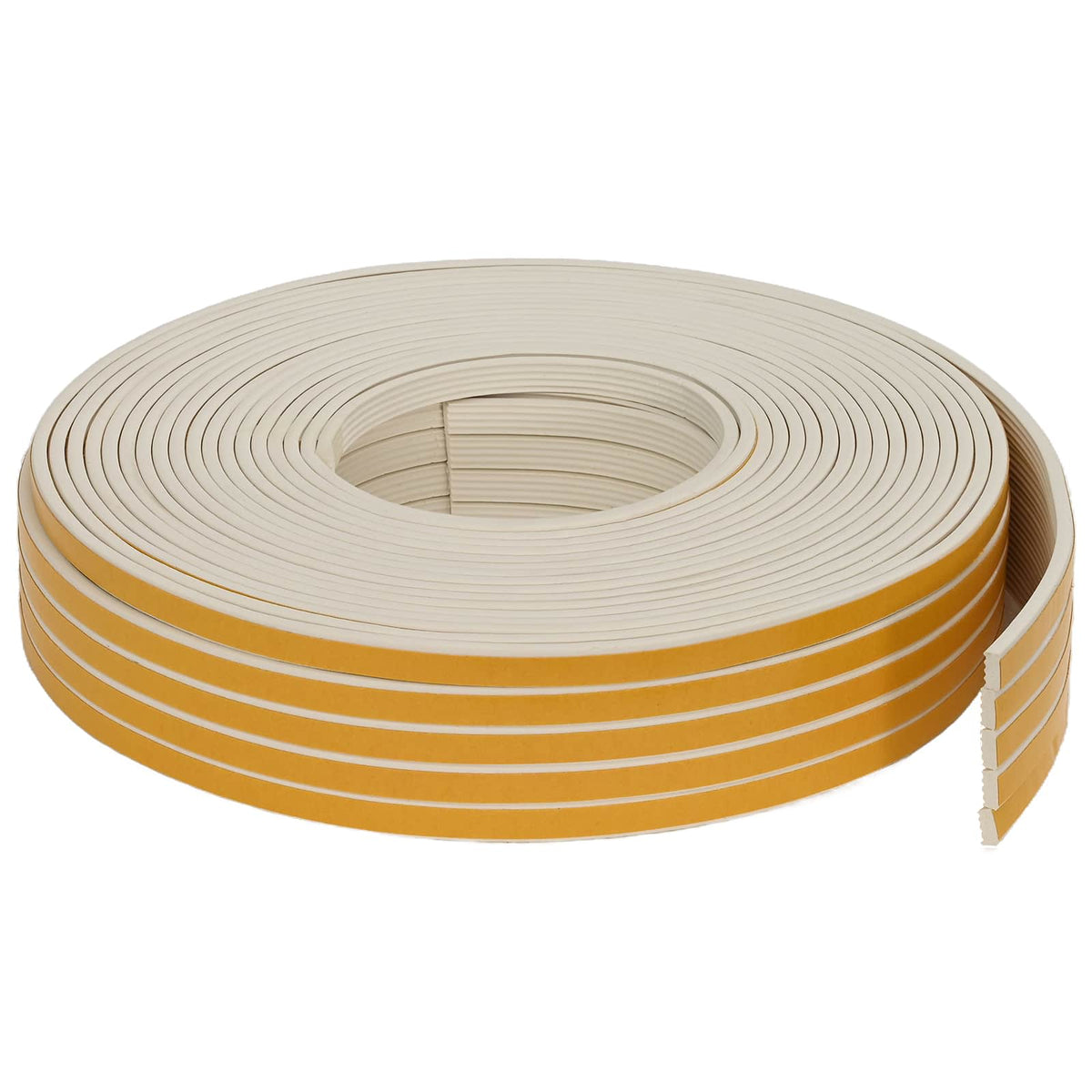 Nastro adesivo per finestre Bianco 10 x 4 mm 100 m Schiuma EPDM