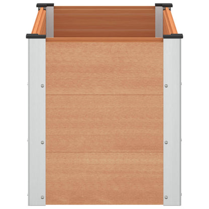 Letto rialzato da giardino Marrone 100 x 50 x 54 cm | homemem39