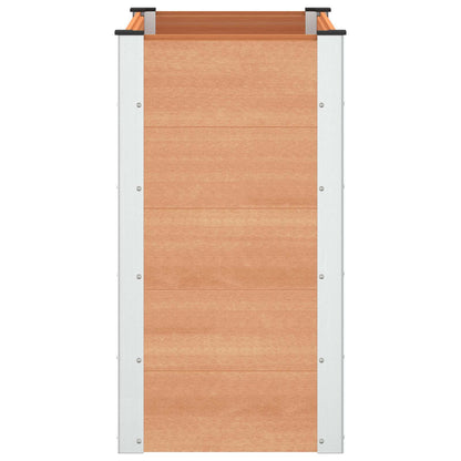 Letto rialzato da giardino Marrone 100 x 50 x 91 cm | homemem39