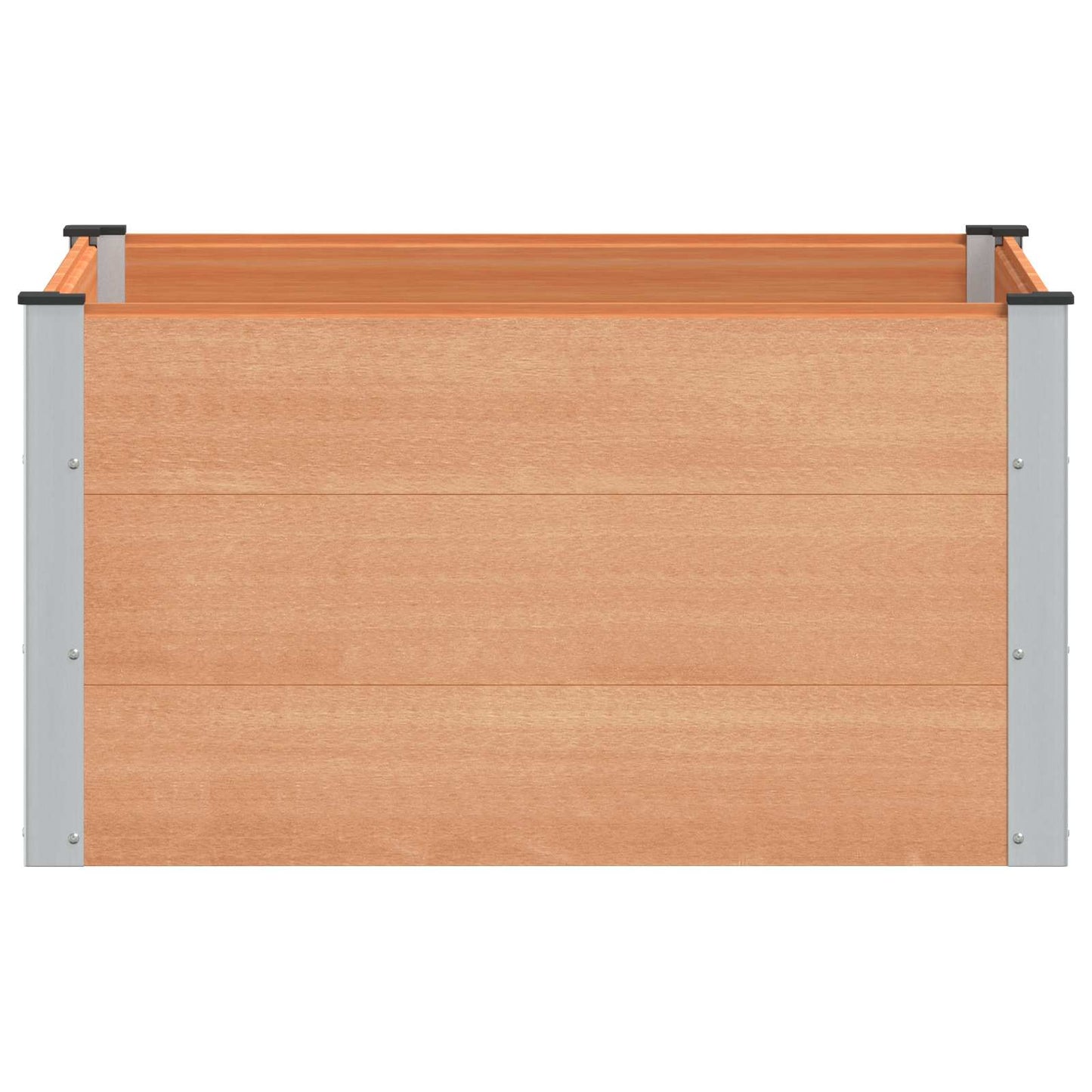 Letto rialzato da giardino Marrone 100 x 100 x 54 cm | homemem39
