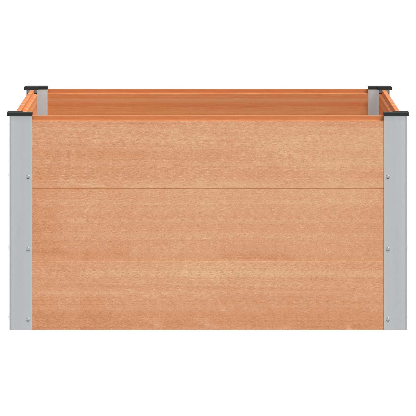 Letto rialzato da giardino Marrone 100 x 100 x 54 cm | homemem39