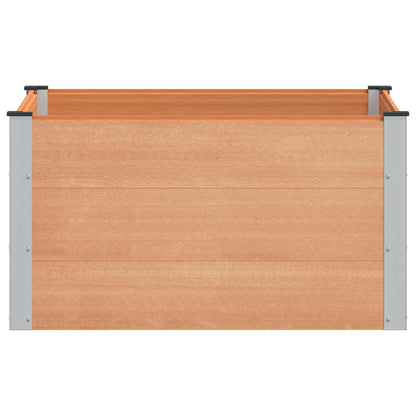 Letto rialzato da giardino Marrone 100 x 100 x 54 cm