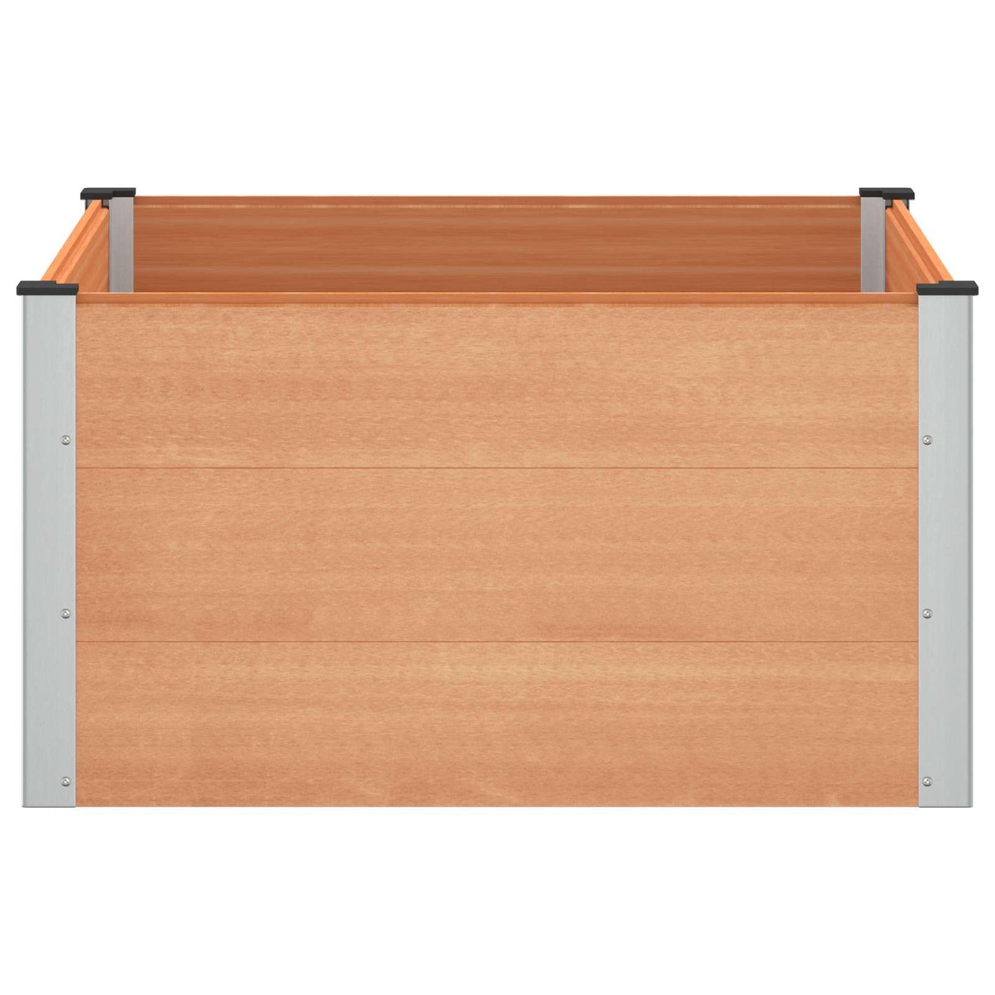 Letto rialzato da giardino Marrone 100 x 100 x 54 cm | homemem39