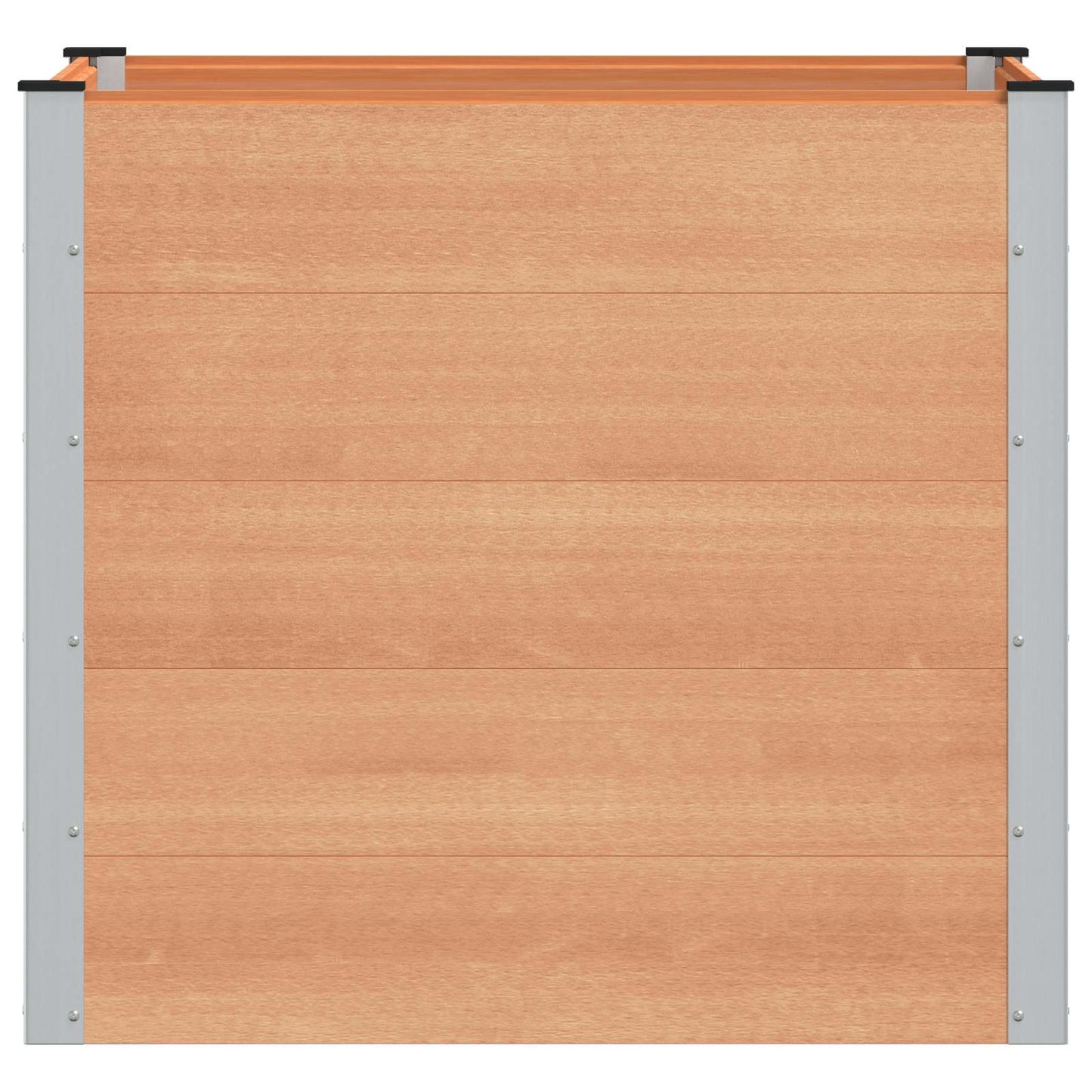 Letto rialzato da giardino Marrone 100 x 100 x 91 cm | homemem39