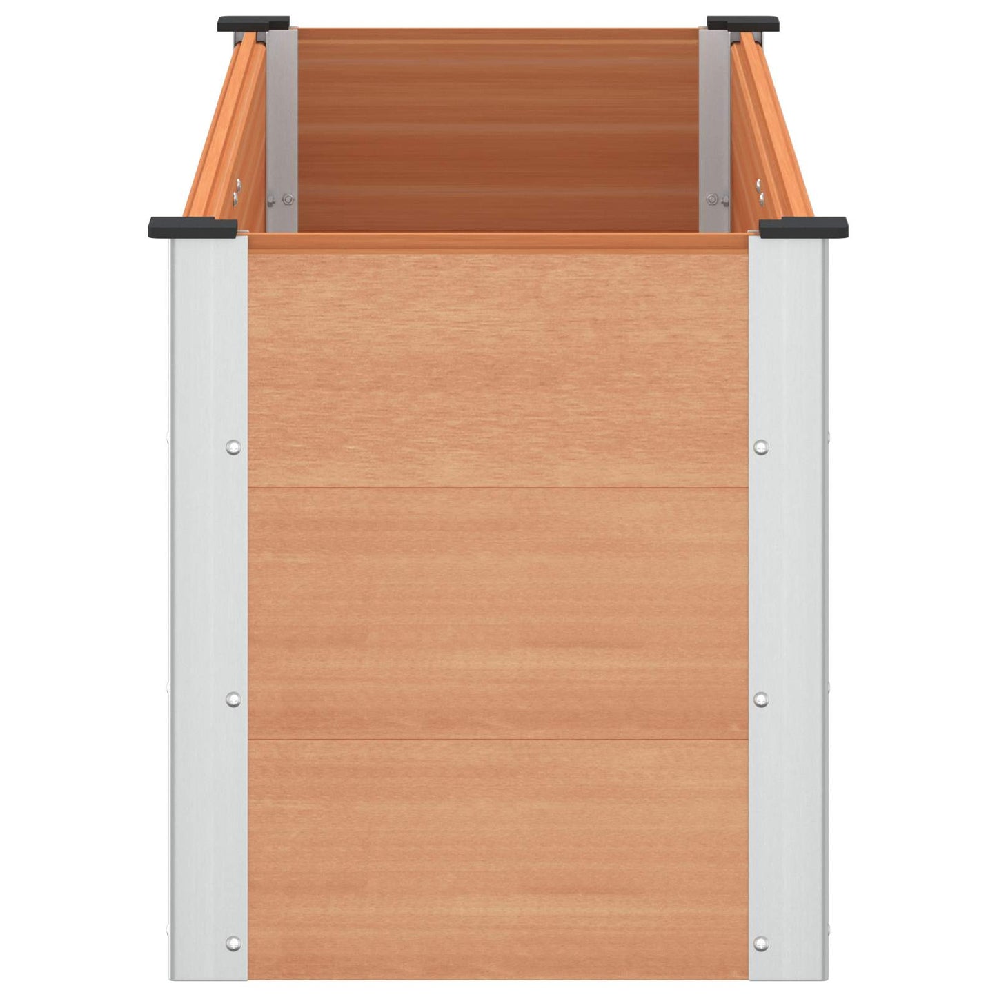 Letto rialzato da giardino Marrone 150 x 50 x 54 cm | homemem39